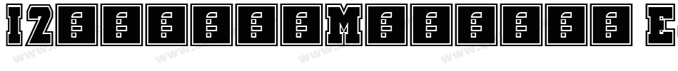 I2trigunMaximum E字体转换